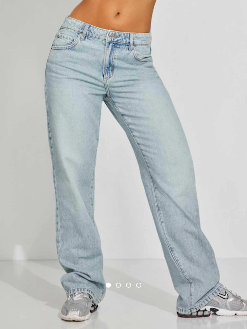 Light Wash Garage Slouchy Jeans